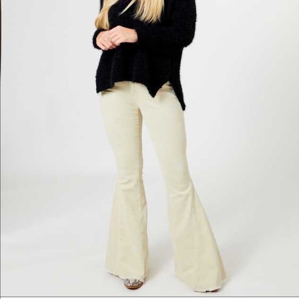 Altar’d State Ella Corduroy Flare Pants- NWT